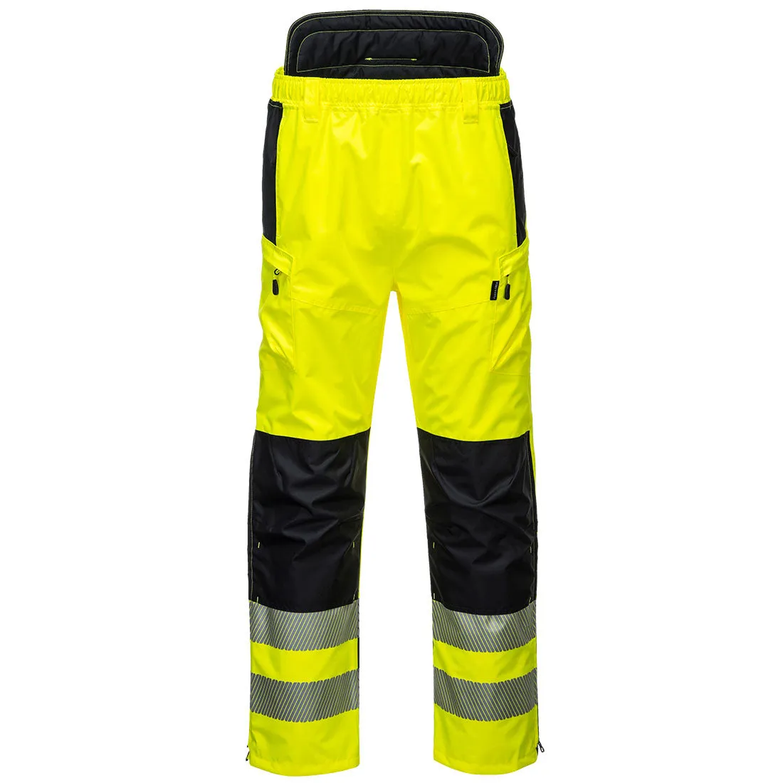 Portwest PW3 Hi-Vis Extreme Rain Pants (PW342YBR)