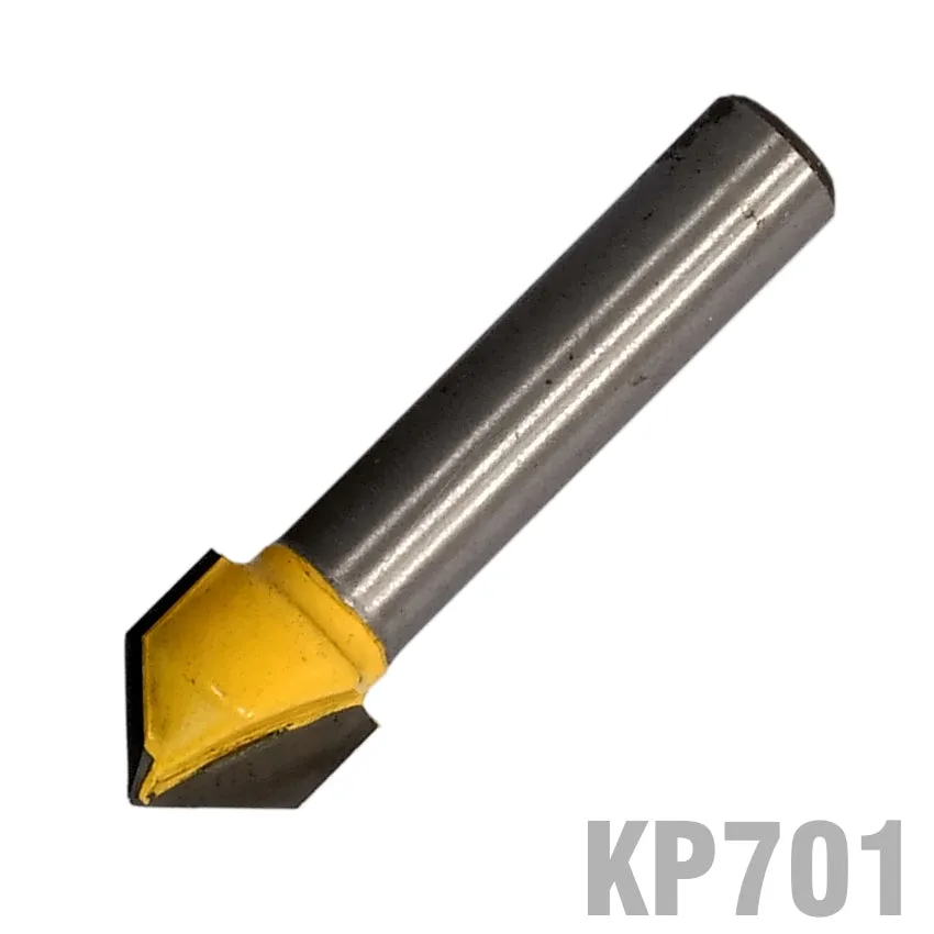 PRO-TECH V-GROOVE BIT TCT 3/8' KP701