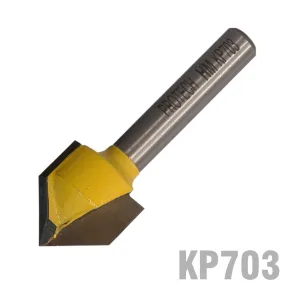 PRO-TECH V-GROOVE BIT TCT 5/8' KP703