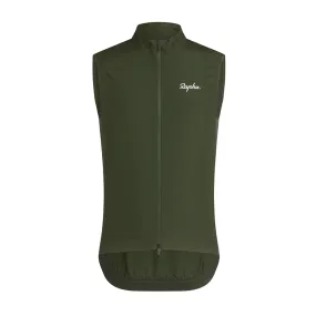 RAPHA Core Gilet - Deep Olive Green/White KGW