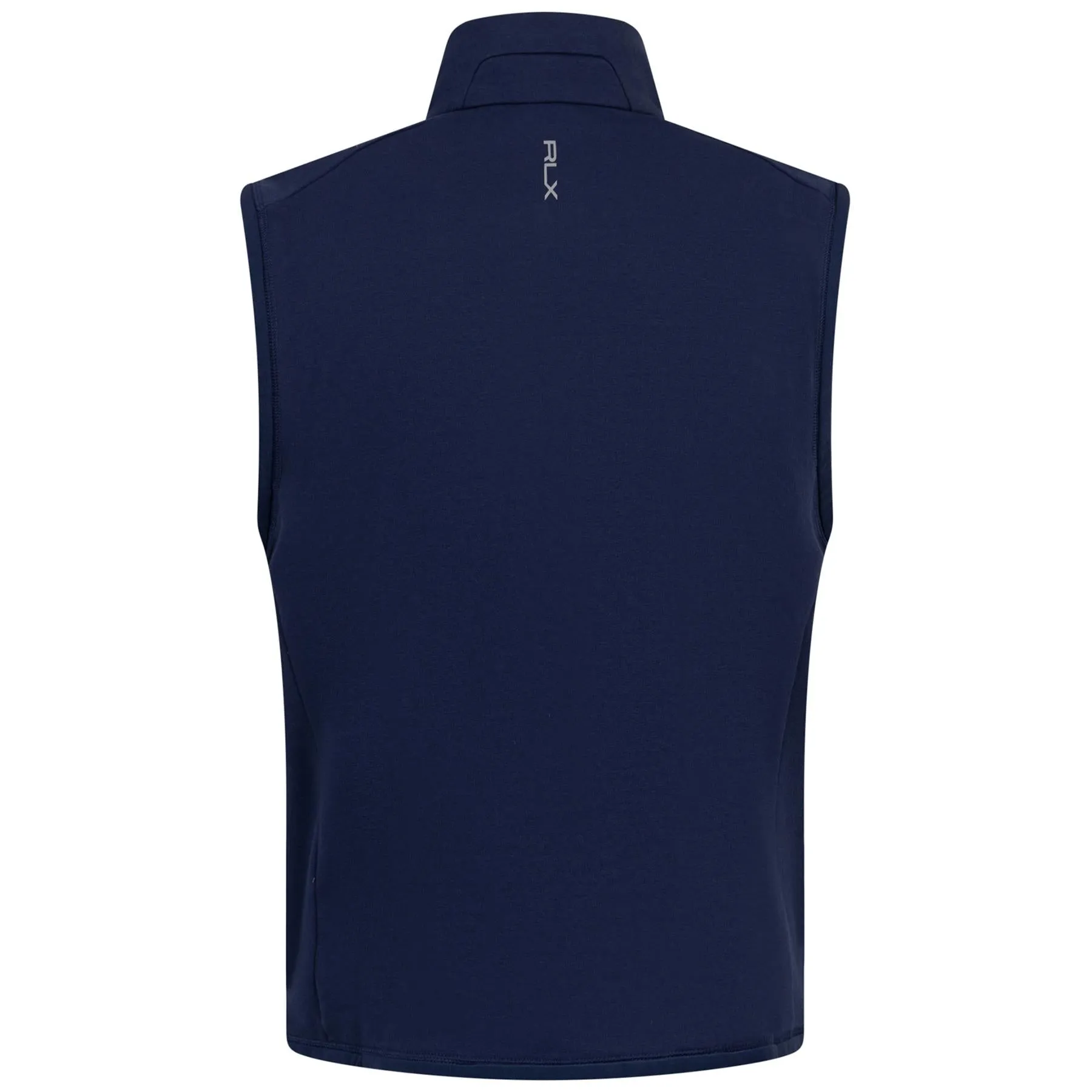 RLX Classic Fit Full Zip Luxury Jersey Gilet Refined Navy - 2024