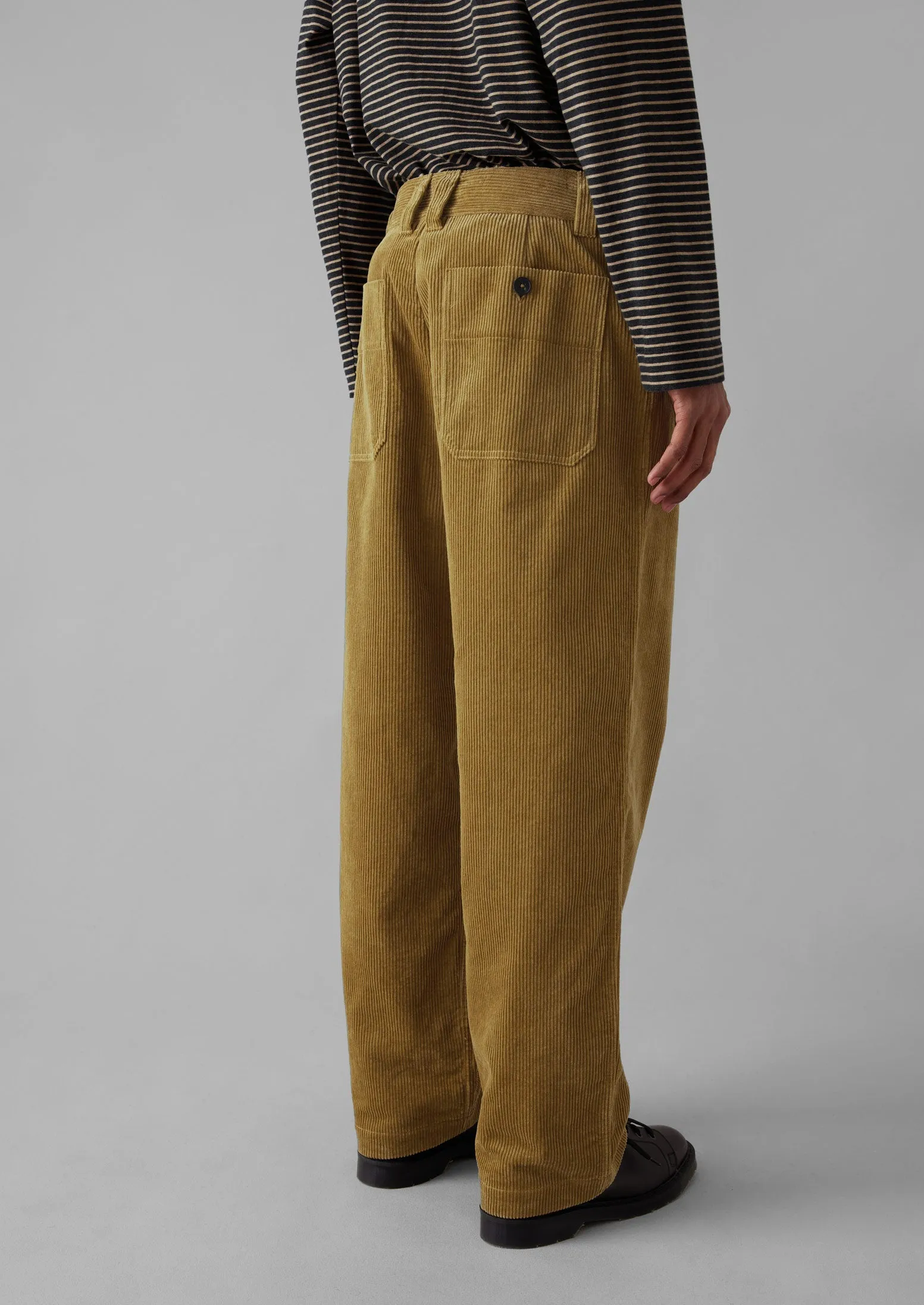 Rory Organic Cord Pants | Golden Sand