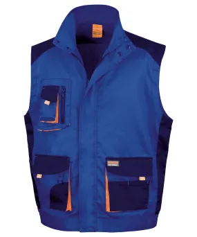 Royal/Navy/Orange - Work-Guard lite gilet