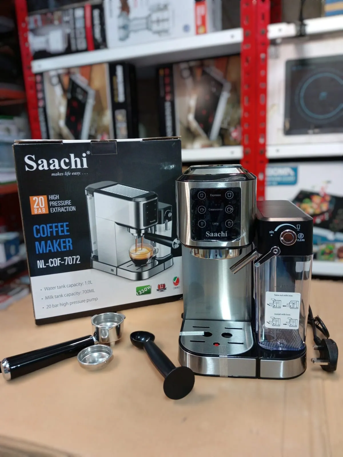 SAACHI 3 in 1 Coffee Maker NL-COF-7072