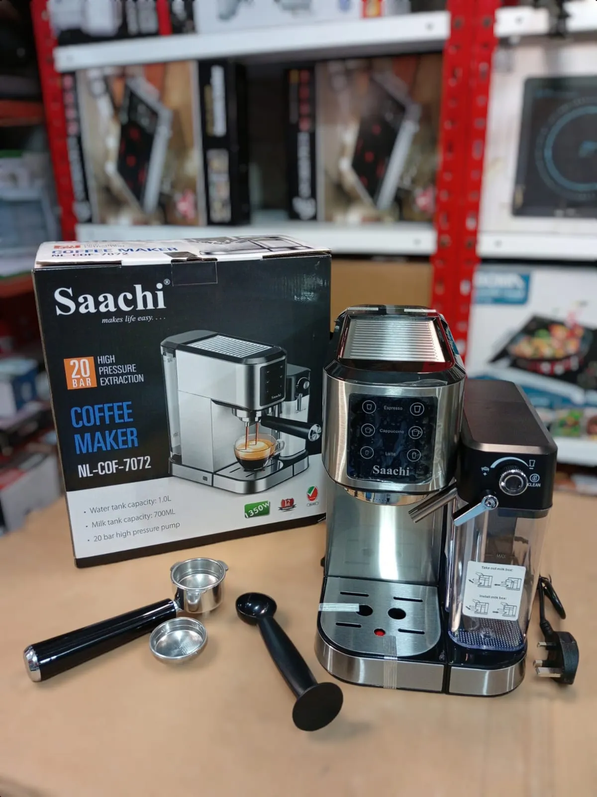 SAACHI 3 in 1 Coffee Maker NL-COF-7072