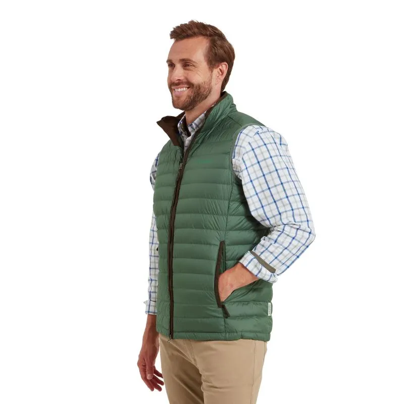 Schoffel Bowden Down Mens Gilet - Pine Green