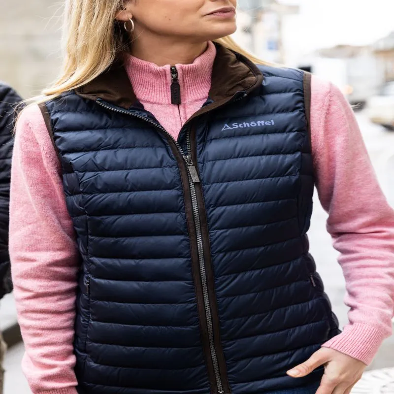 Schoffel Launde Down Ladies Gilet - Petrol Blue