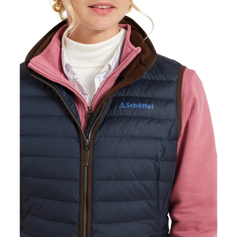 Schoffel Launde Down Ladies Gilet - Petrol Blue