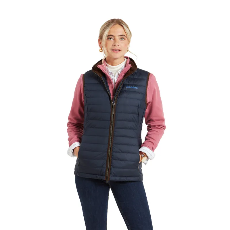 Schoffel Launde Down Ladies Gilet - Petrol Blue