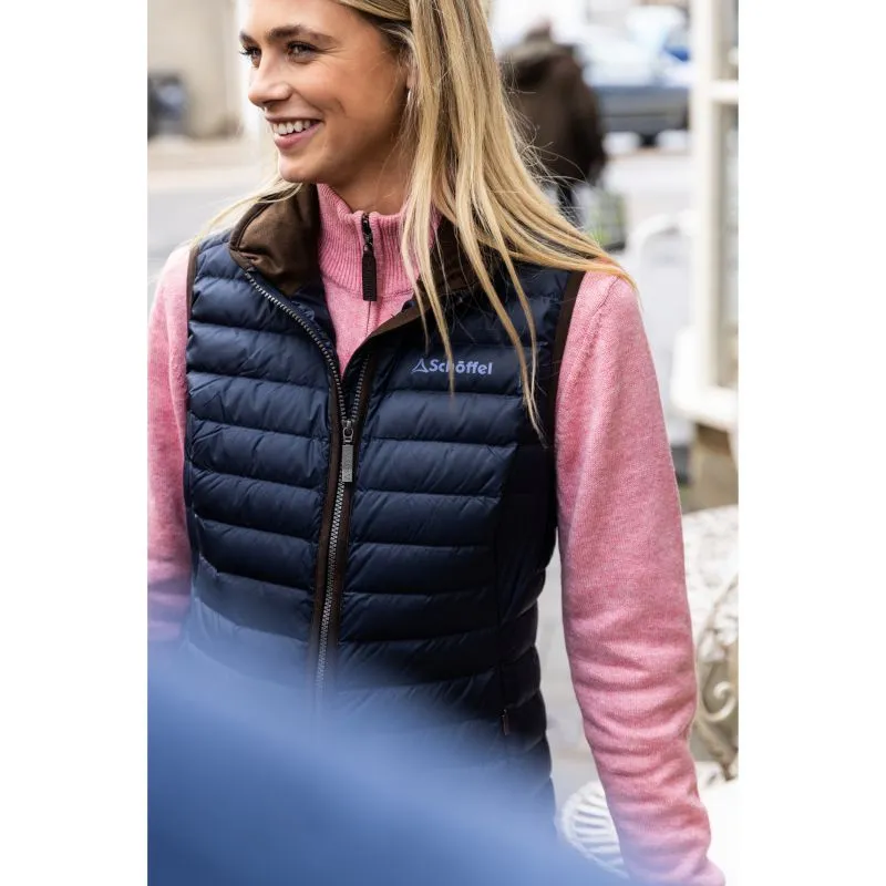 Schoffel Launde Down Ladies Gilet - Petrol Blue