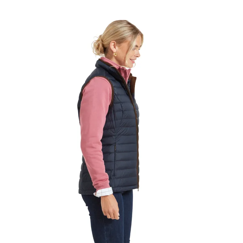 Schoffel Launde Down Ladies Gilet - Petrol Blue