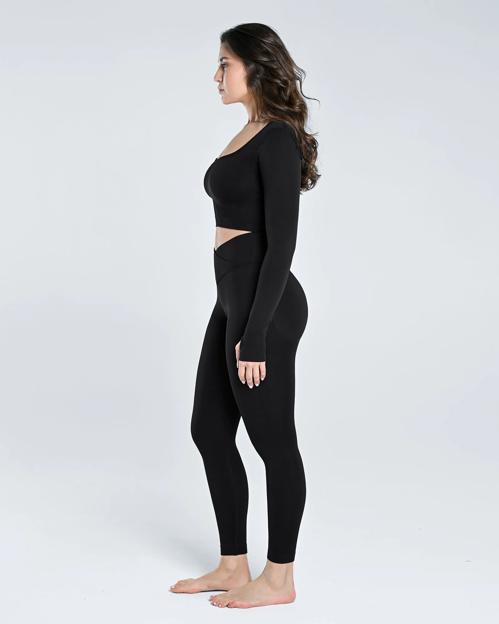 Seamless Ultra Soft Long Sleeve Top