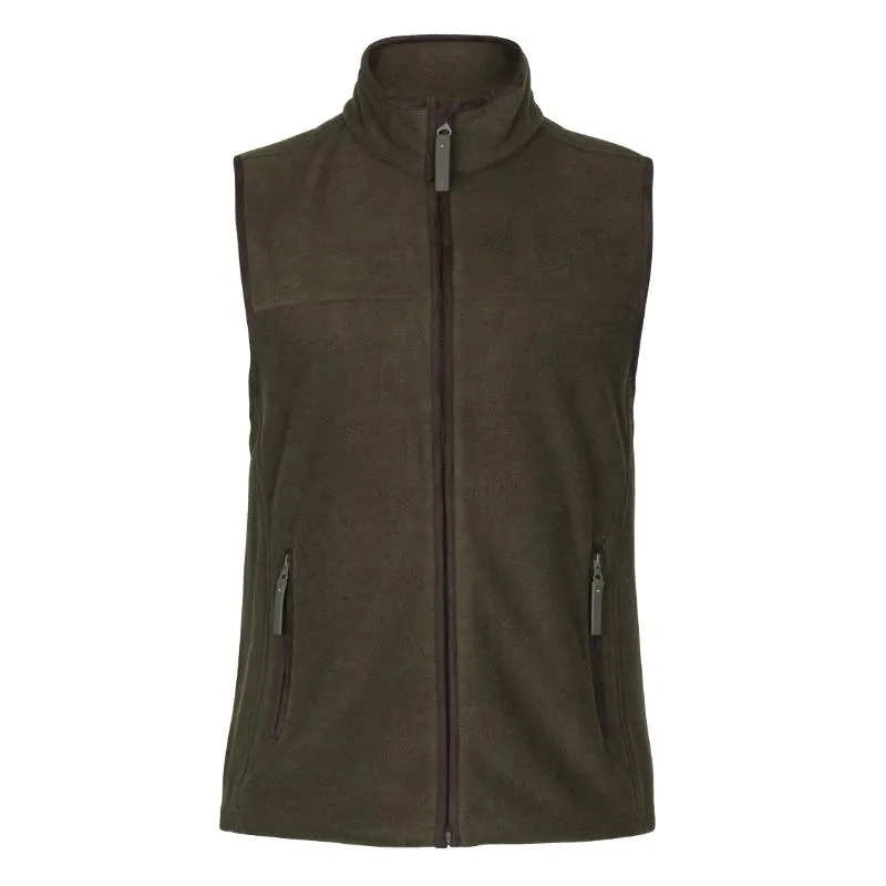 Seeland Woodcock Earl Mens Fleece Gilet - Pine Green Melange