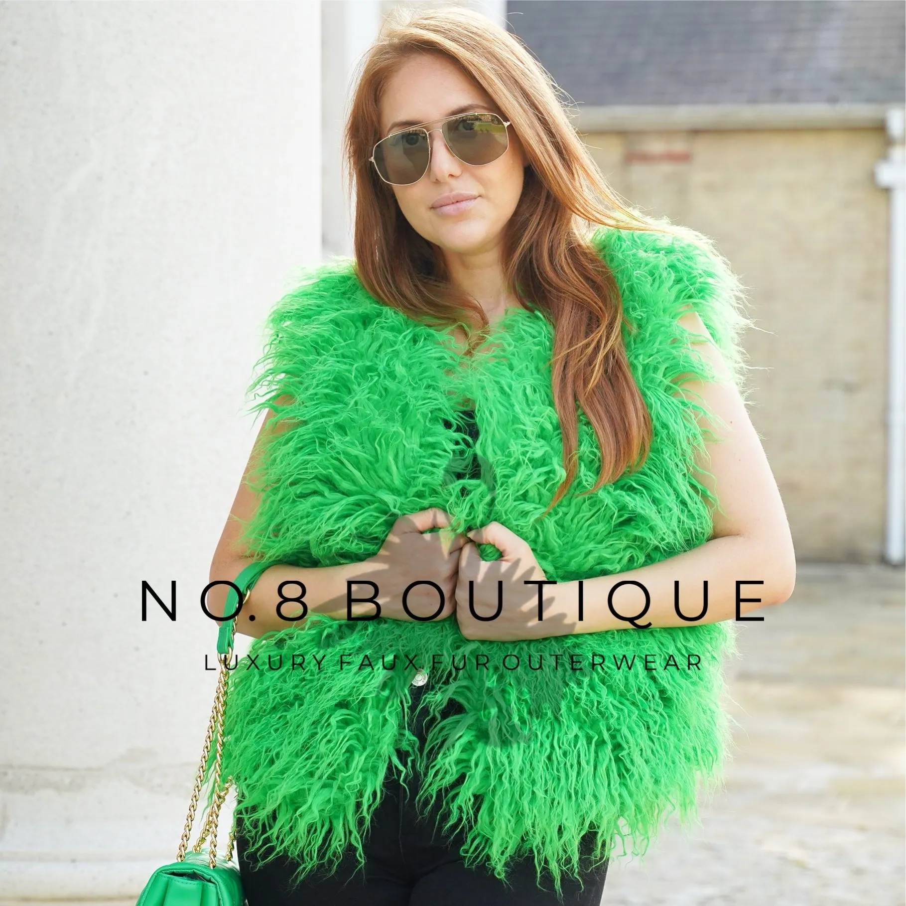 Shaggy Mongolian Faux Fur Gilet