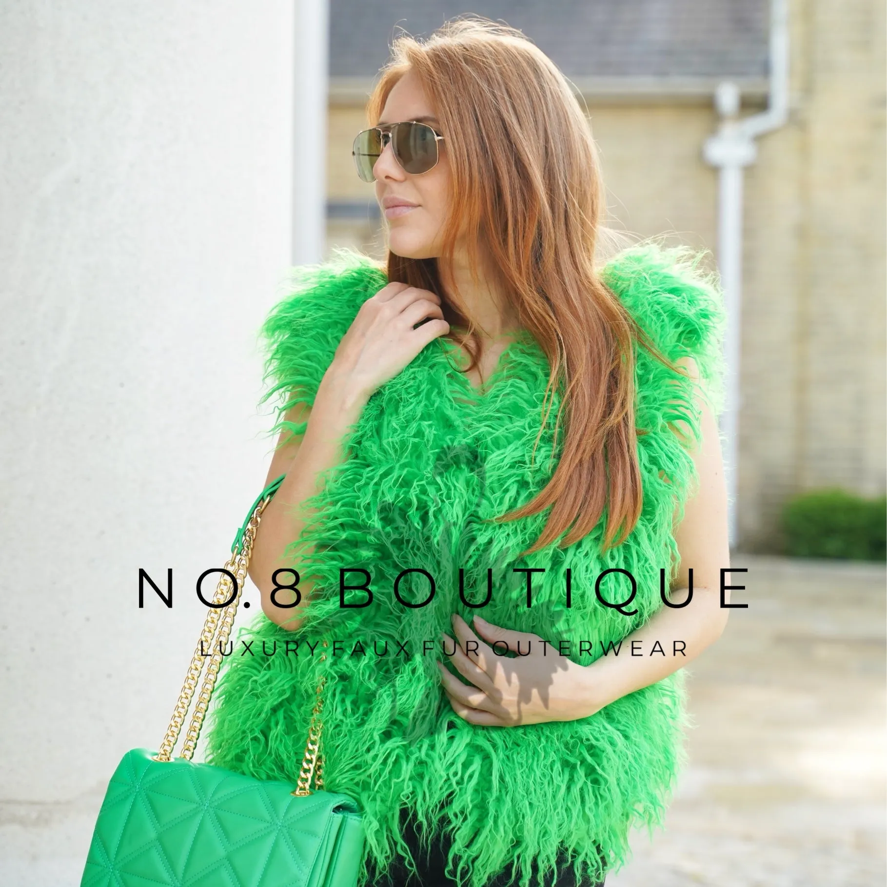 Shaggy Mongolian Faux Fur Gilet