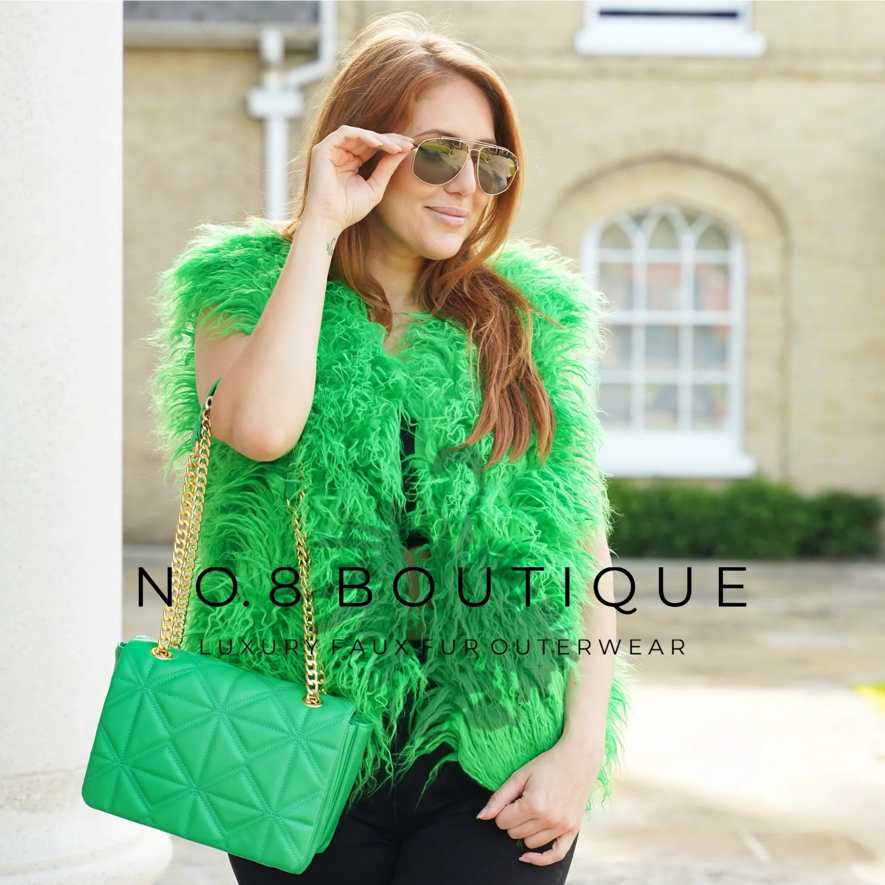 Shaggy Mongolian Faux Fur Gilet