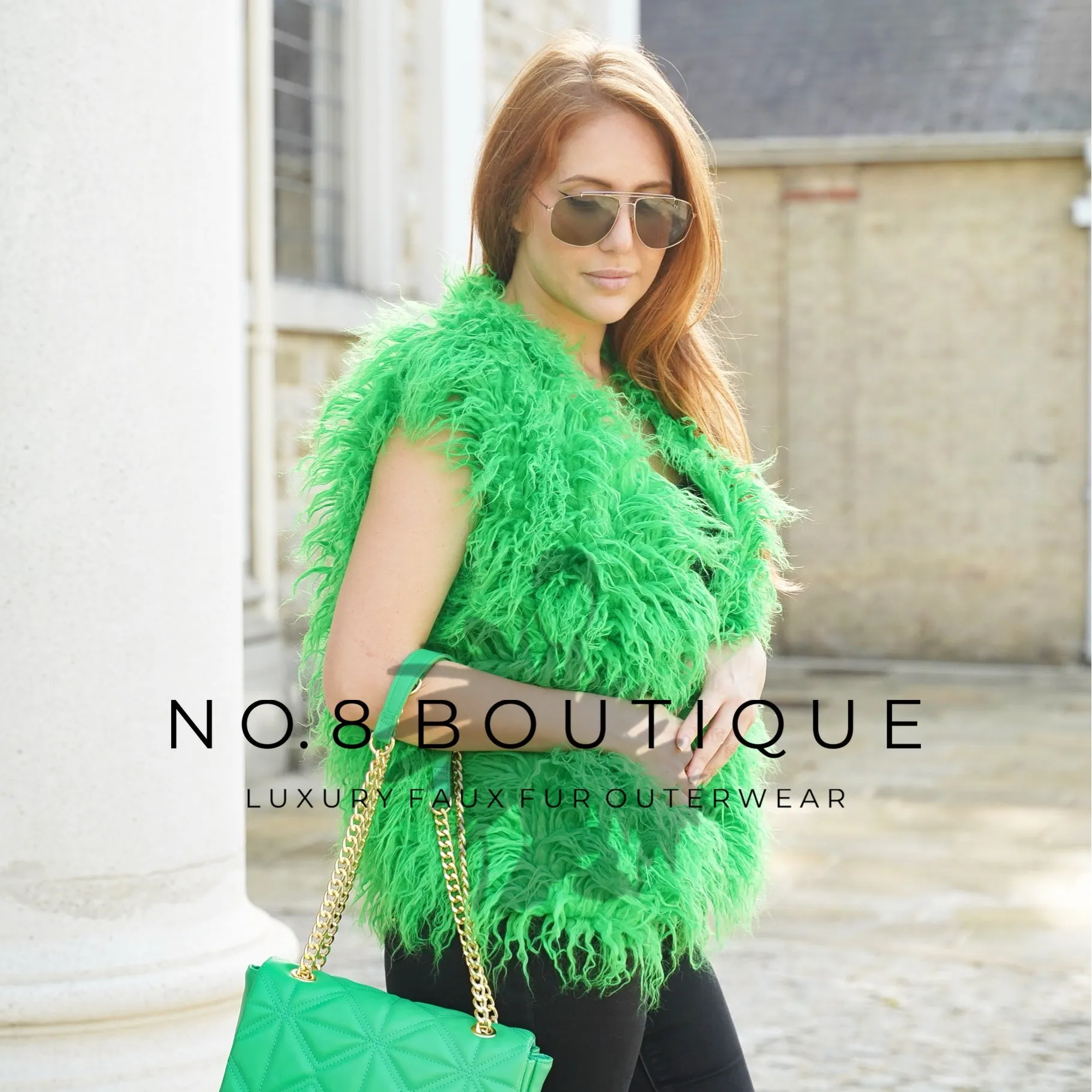 Shaggy Mongolian Faux Fur Gilet