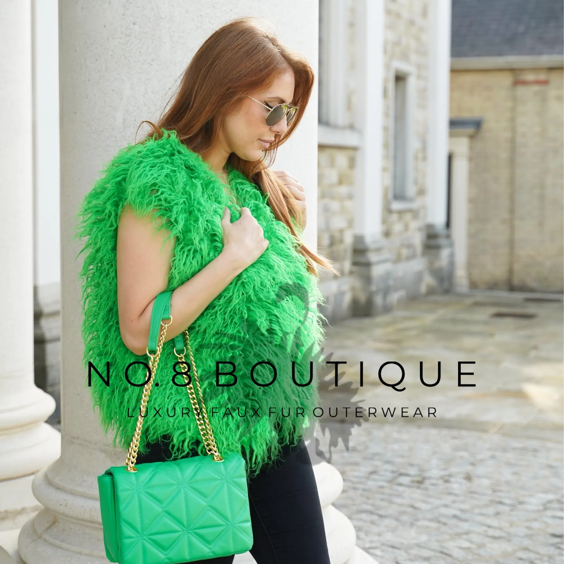 Shaggy Mongolian Faux Fur Gilet