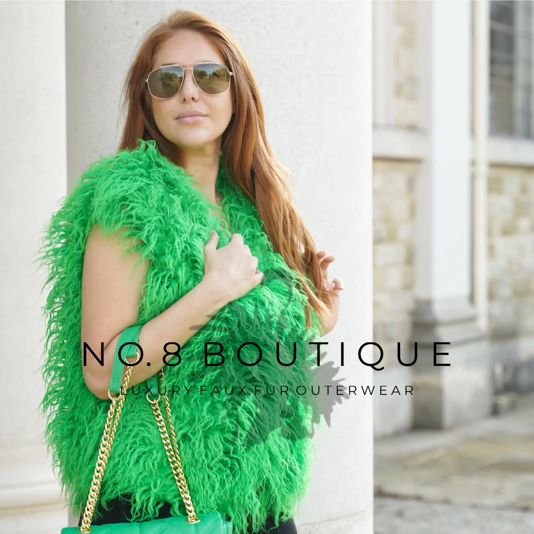 Shaggy Mongolian Faux Fur Gilet