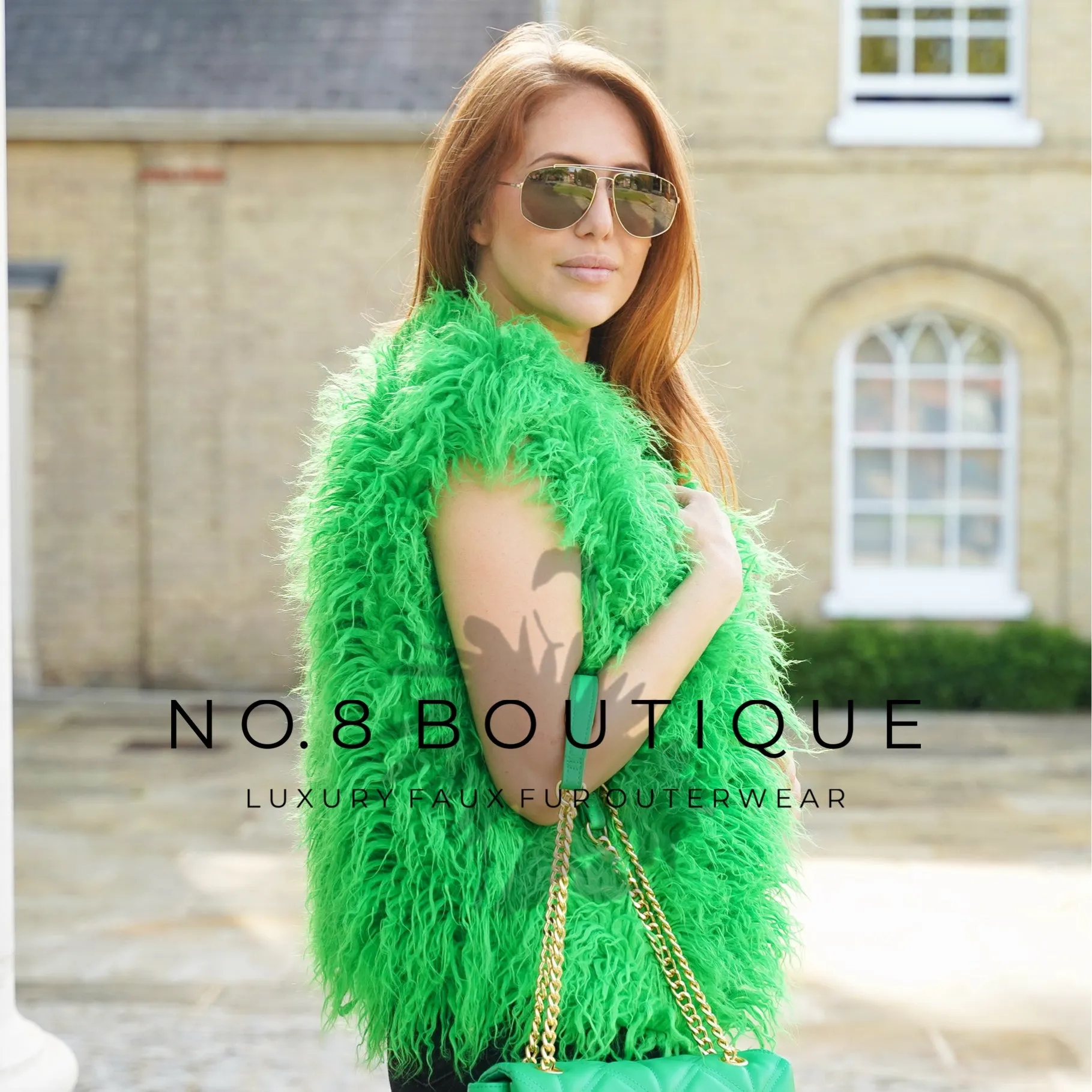 Shaggy Mongolian Faux Fur Gilet