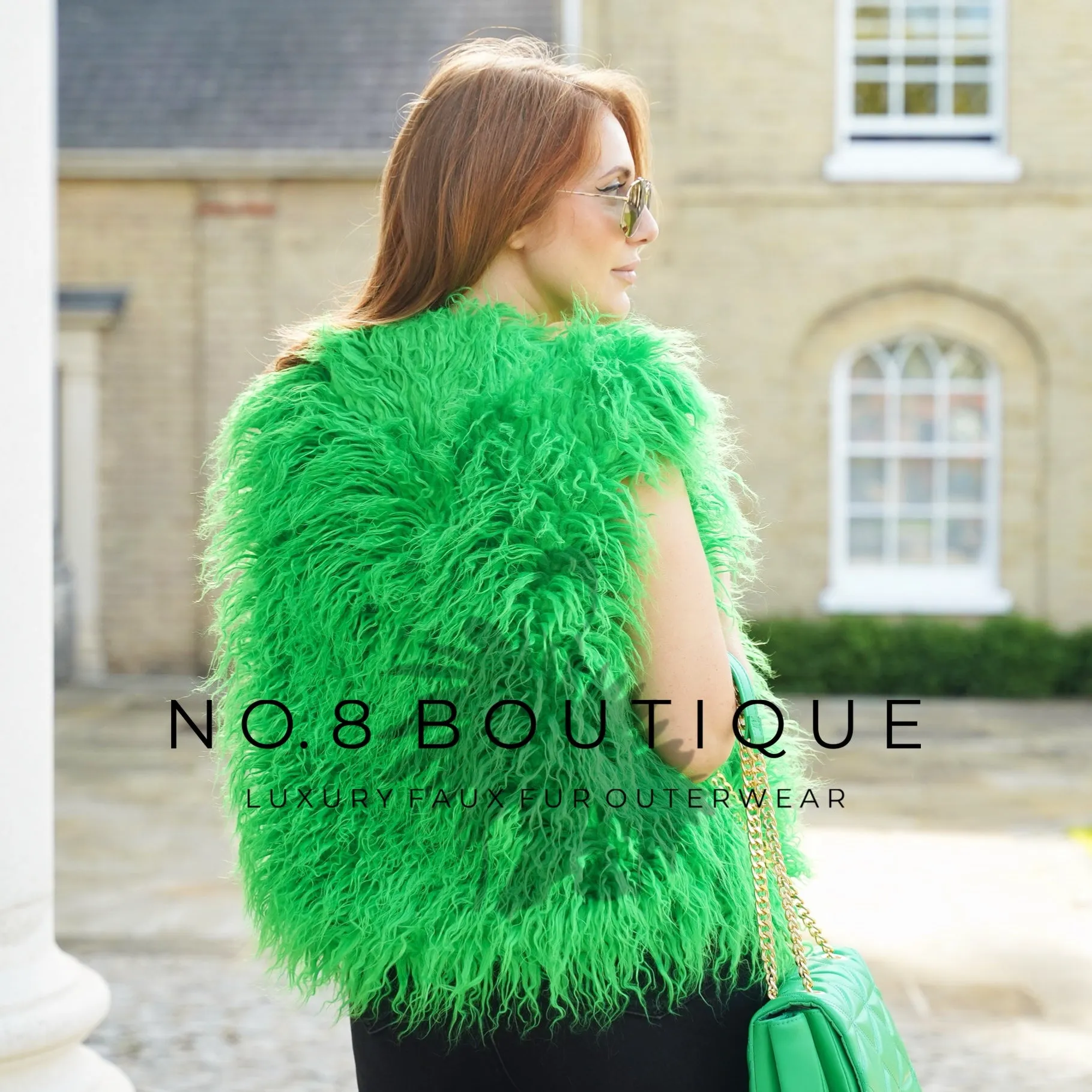 Shaggy Mongolian Faux Fur Gilet