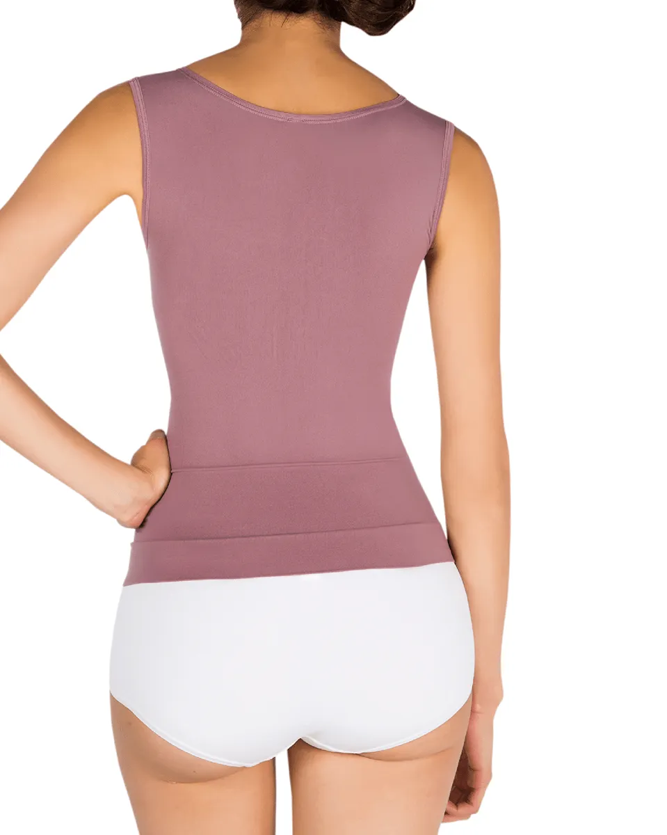 Siluet Seamless Shaper Tank - Blanco / Nova Piel