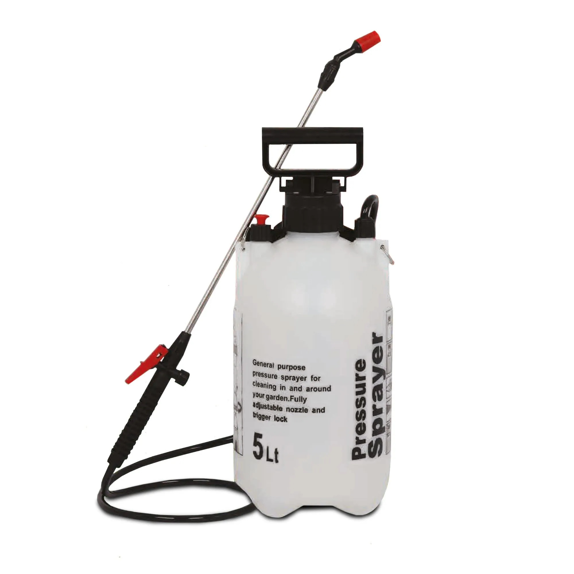 Silver & Stone Pump Action Pressure Sprayer 5 Litre