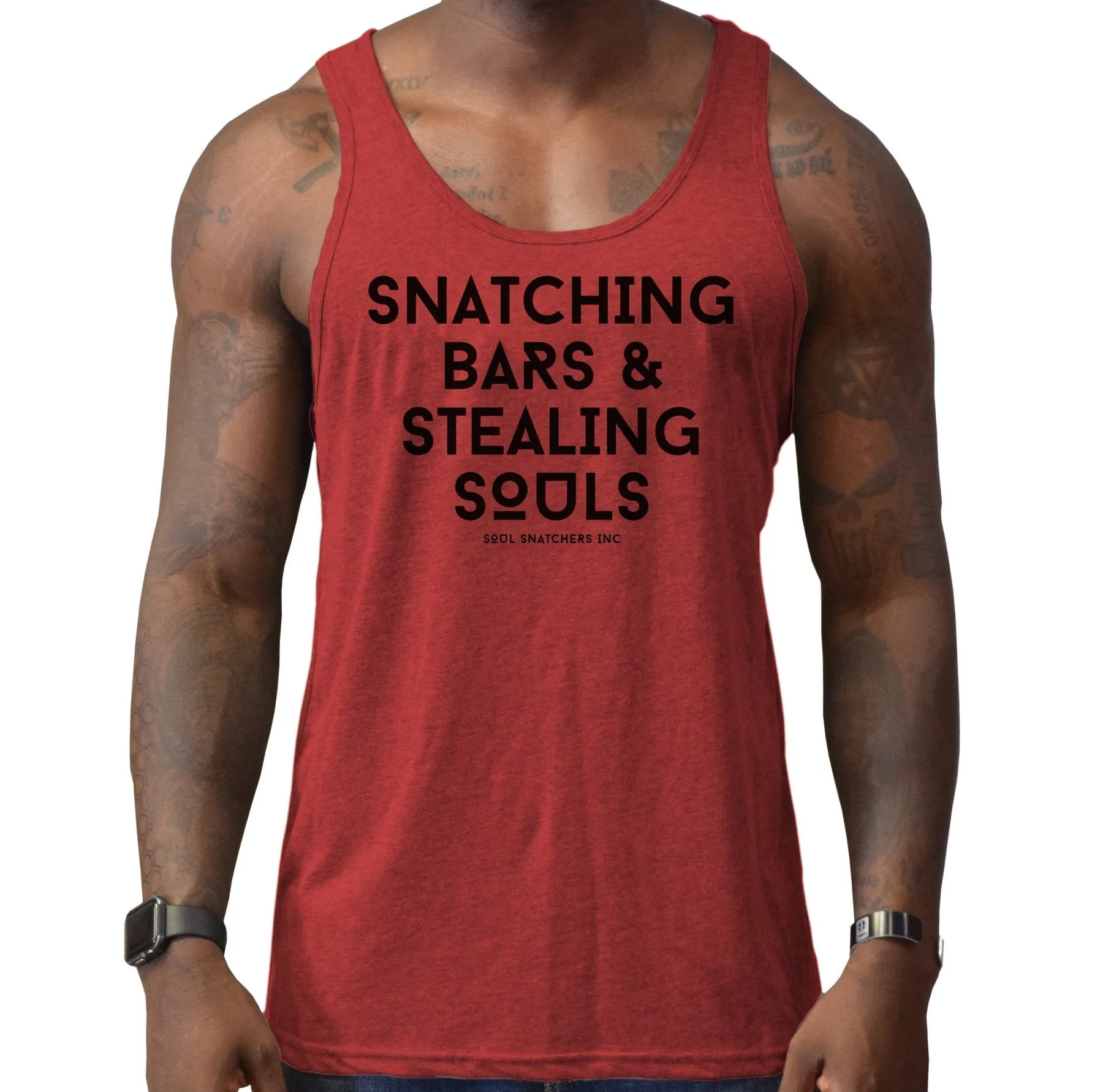 Snatching Bars Men's Tank