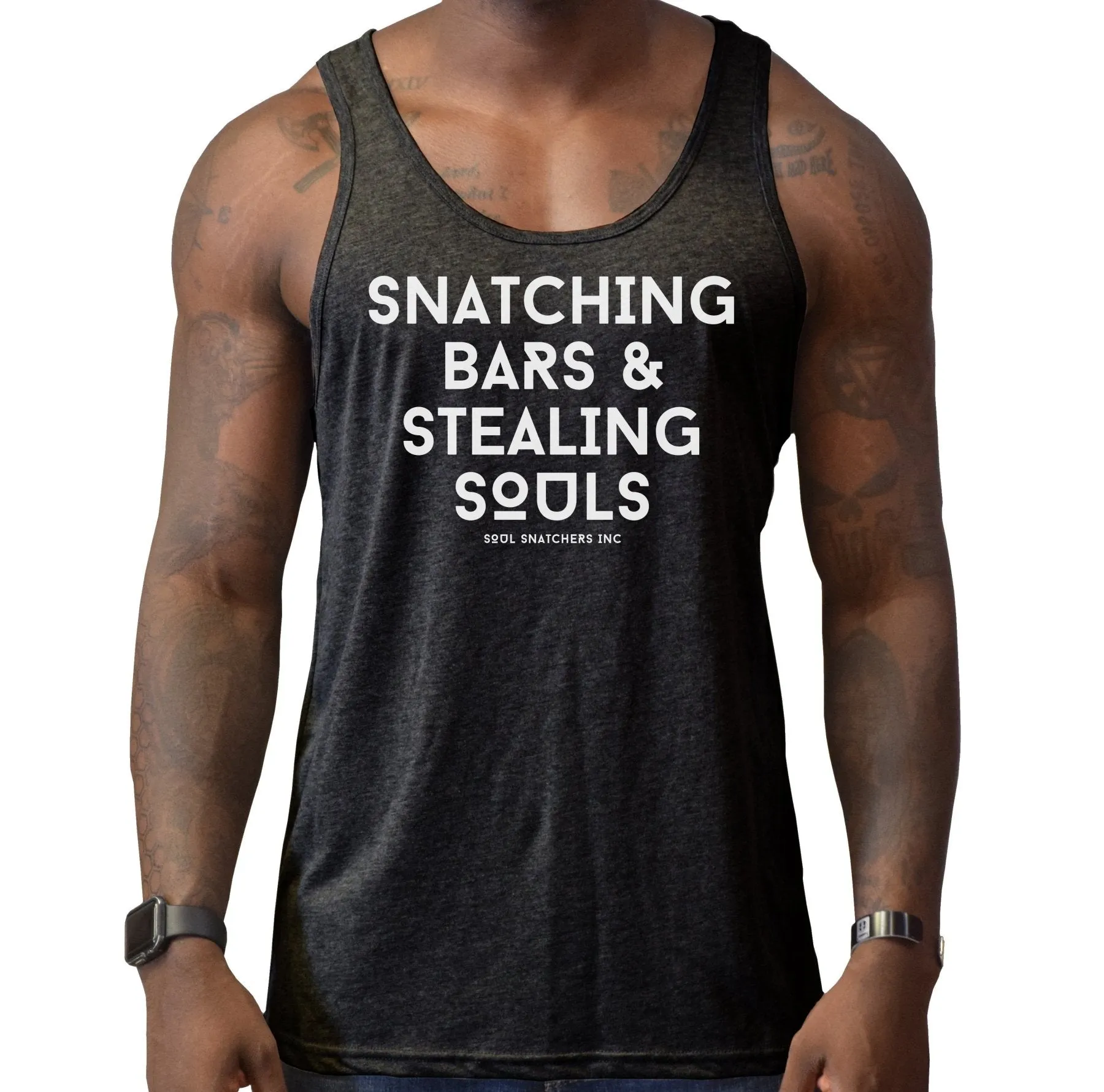 Snatching Bars Men's Tank