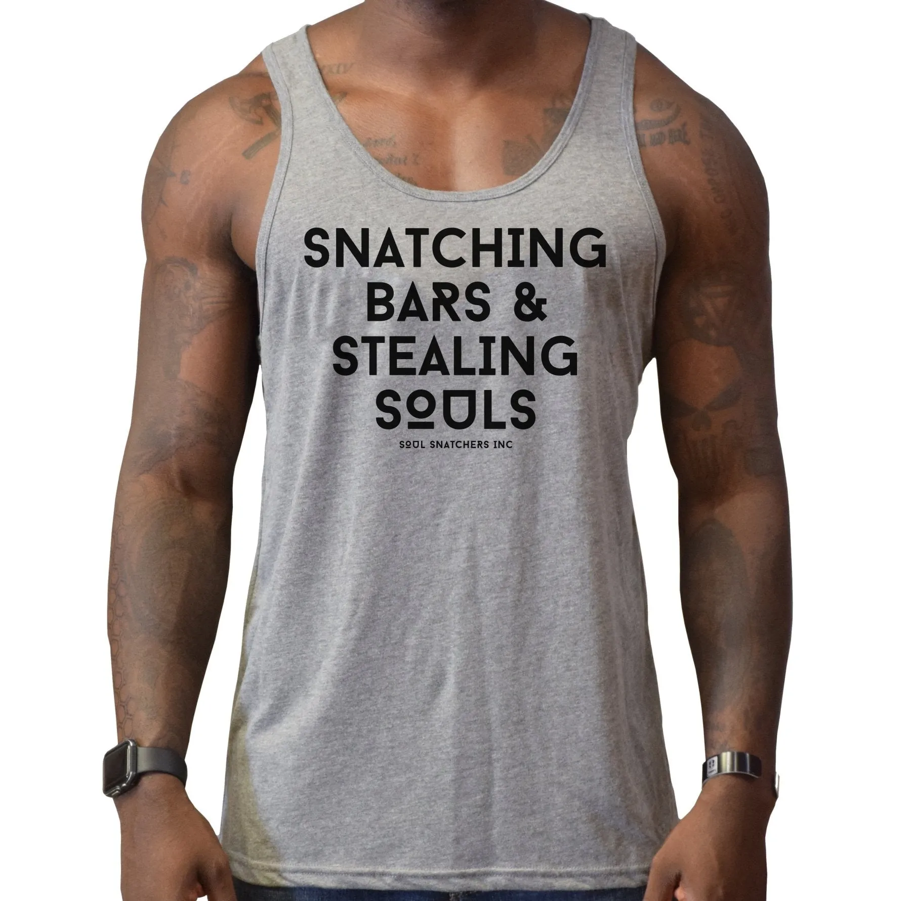 Snatching Bars Men's Tank