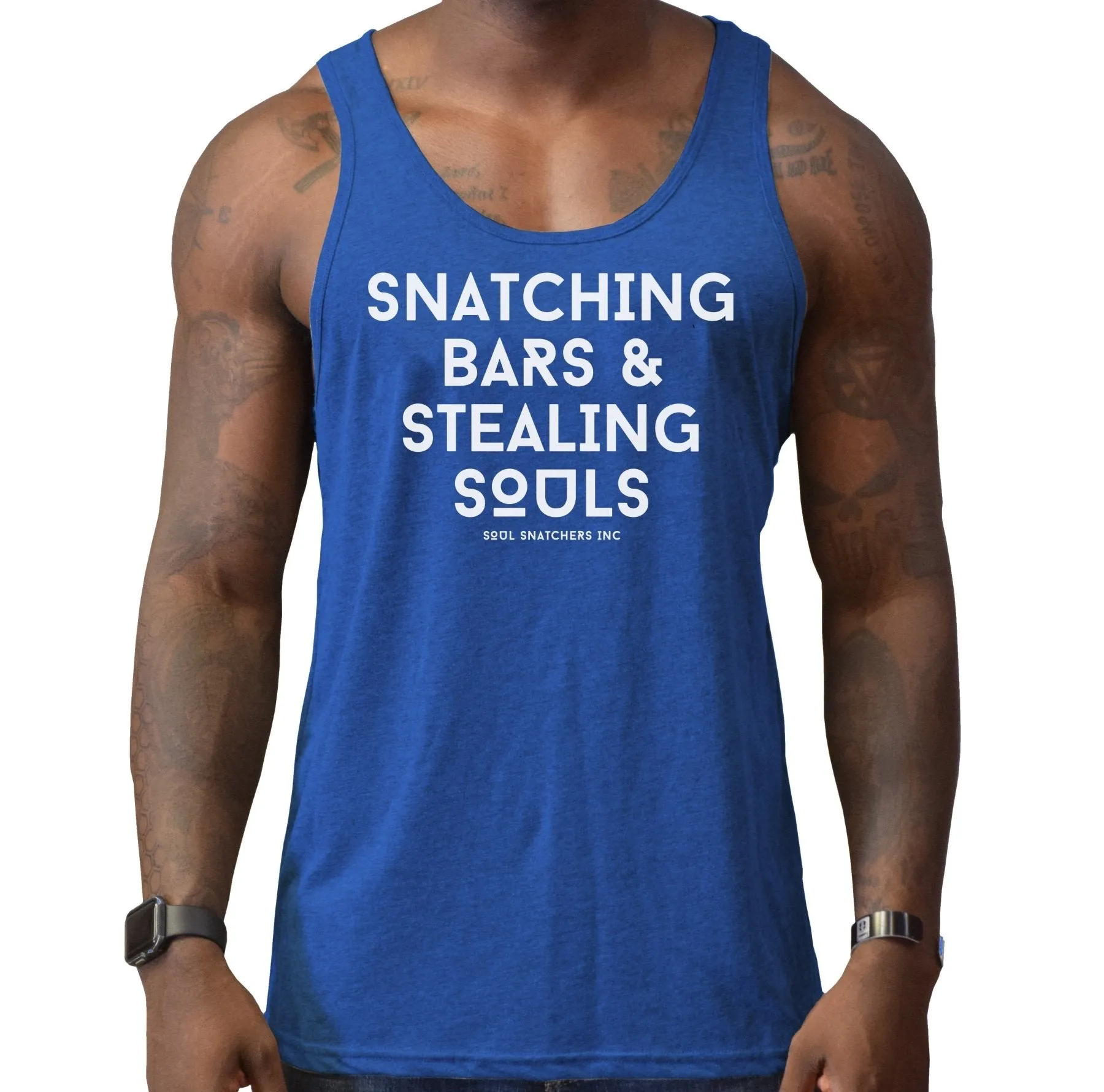 Snatching Bars Men's Tank