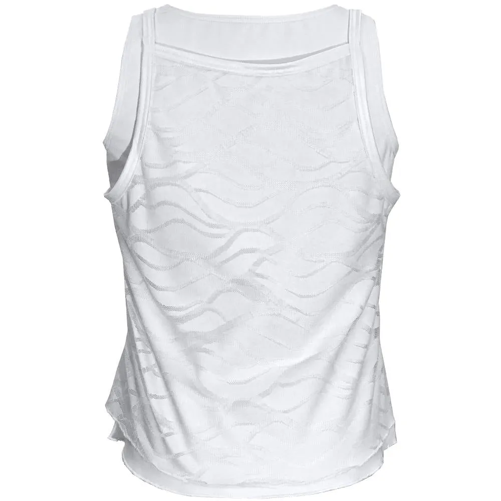 Sofibella Girls Miami Overlay Tank - White