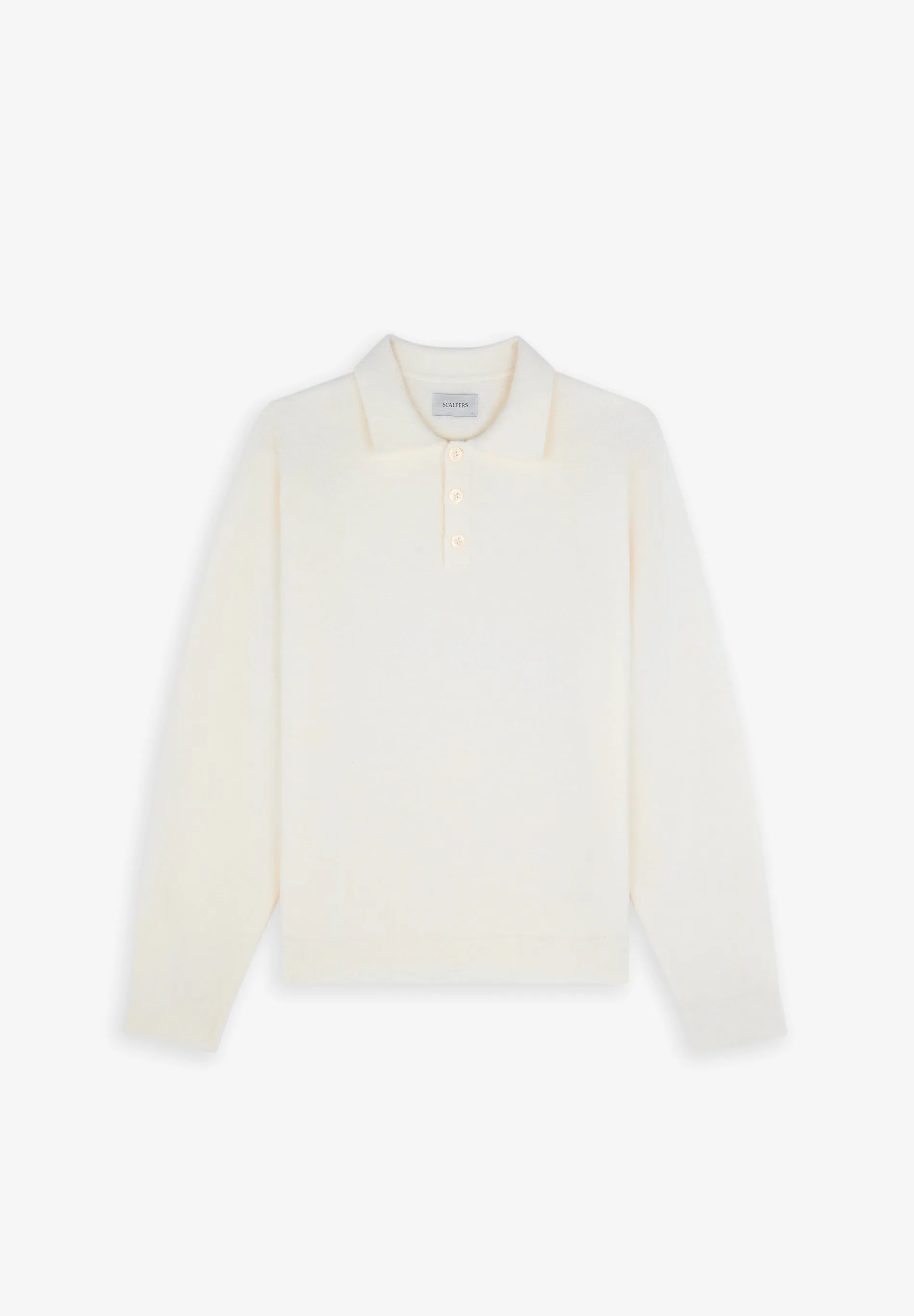 SOFT TOUCH POLO SHIRT-STYLE SWEATER