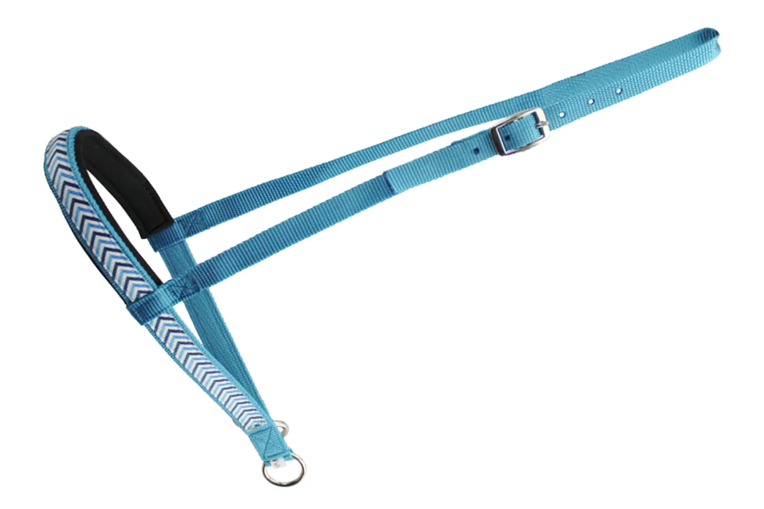 Tahoe Tack Patterned Nylon Padded Western Noseband for Horses Available in Six Colors