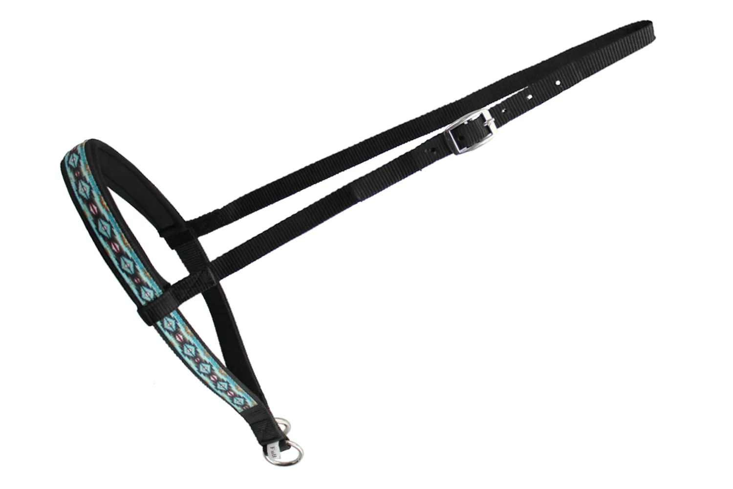 Tahoe Tack Patterned Nylon Padded Western Noseband for Horses Available in Six Colors