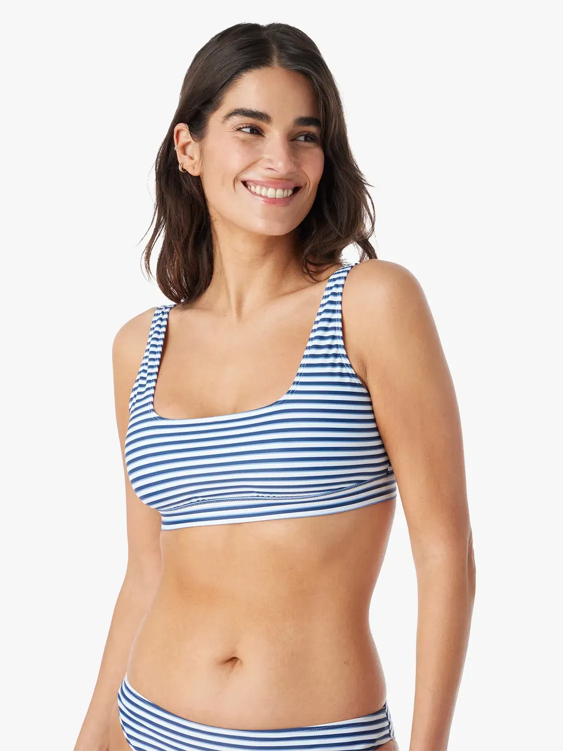 The Sandpiper Tank | White Sailing Stripe