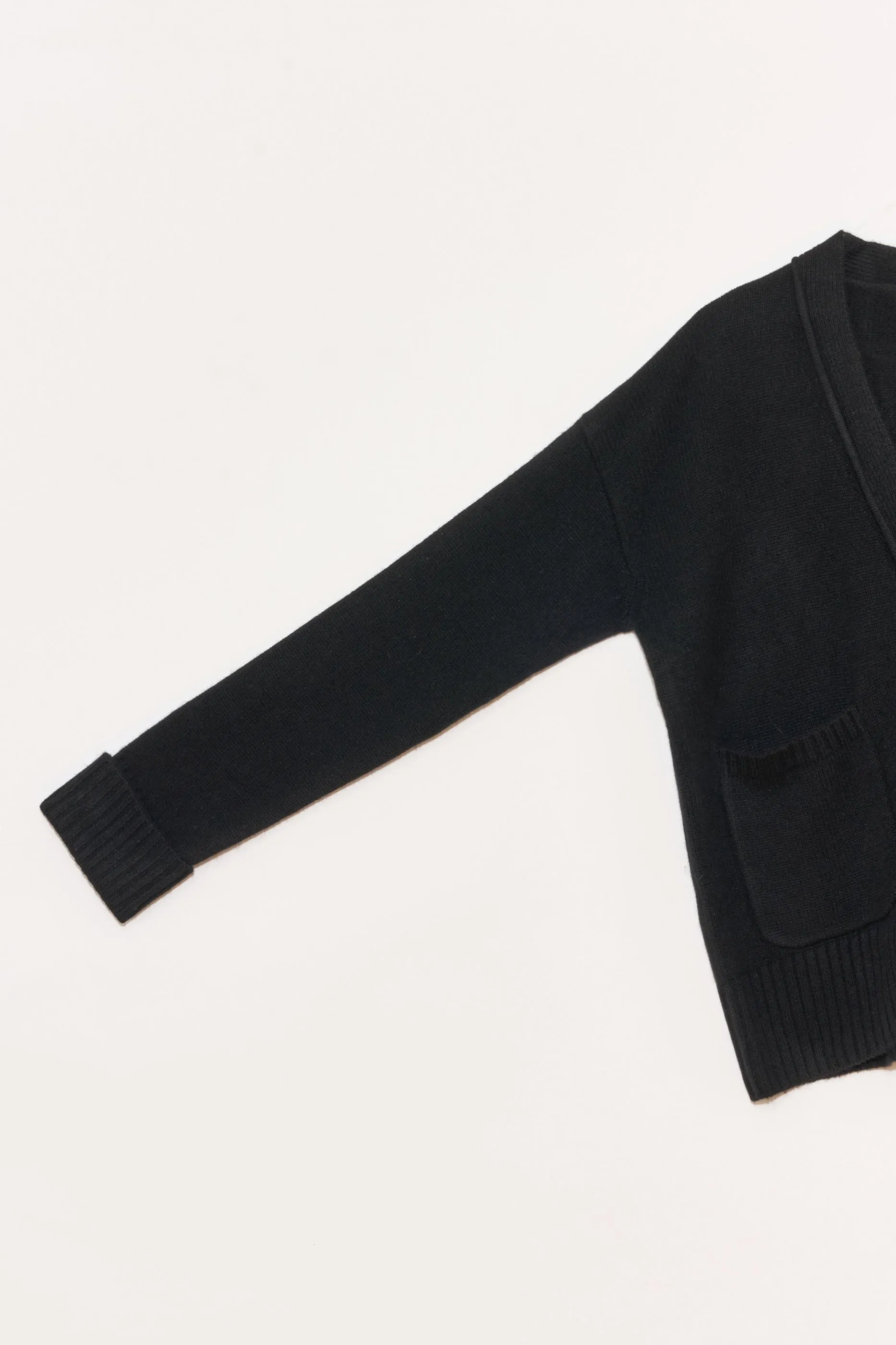 Two-Pocket Cashmere Cardigan