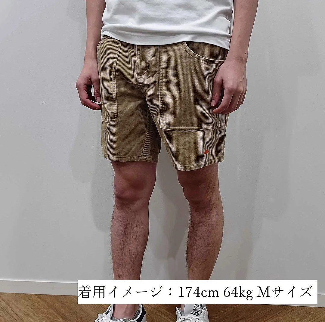 Uka Corduroy(8W)Shorts Sand