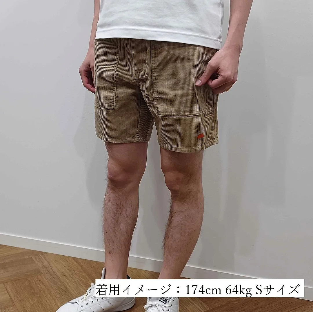 Uka Corduroy(8W)Shorts Sand