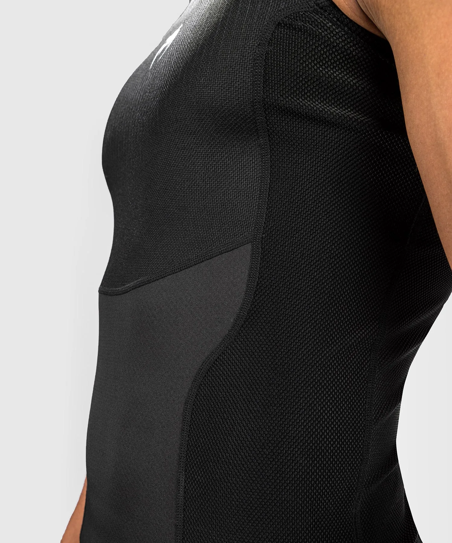 Venum Rashguard Sleevless Biomecha - Black/Grey