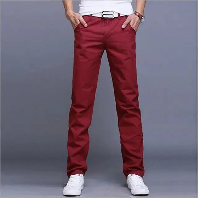 VibeMasters Casual Pants Mens Trousers