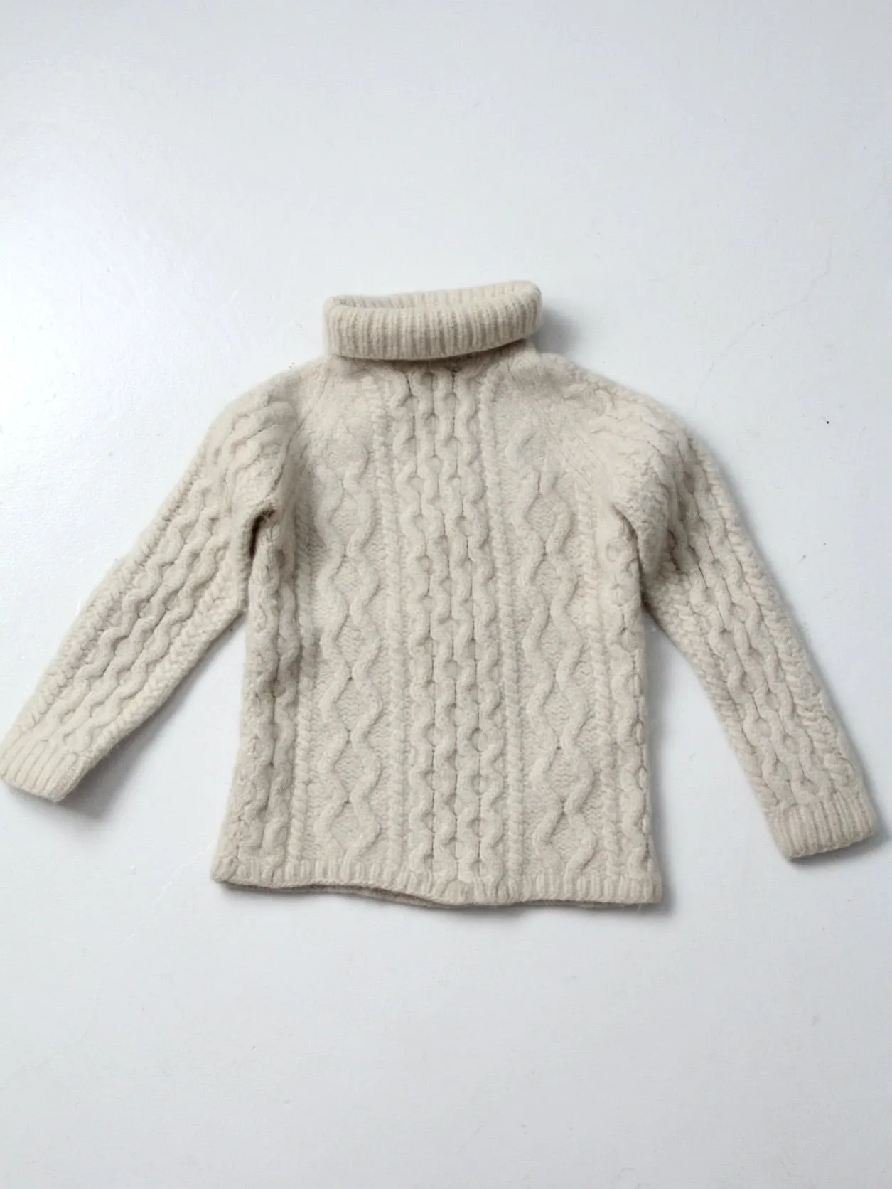 vintage 60s Penney's cable knit sweater