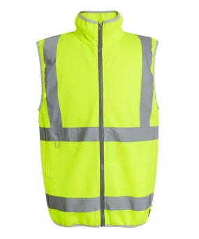 Yellow - Pro hi-vis full-zip gilet